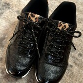 Модні кросівки з леопардовим принтом, 35 розмір