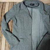 Стильный молодежный пиджак в "ёлочку" Ocean, р.M (смотрите замеры)