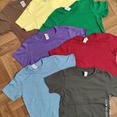 Детские и подростковые футболки 122-134 в лоте 7 шт.