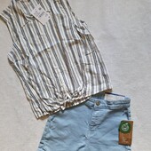 Комплект блуза та шорти C&A 146р