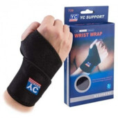Эластичный компрессионный бандаж, напульсник для кисти на липучке sf support wrist wrap