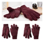 Теплі антиковзні рукавички на флісі від Tchibo (Німеччина), розмір на ріст: 134-152