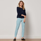 ☘ Високоякісні стрейчеві штани з еластичним поясом, Tchibo(Німеччина), розмір: 44-46 (38 євро),нюанс