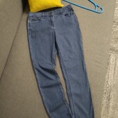 Стильні джинси Tu у смужку, розмір 10-12
