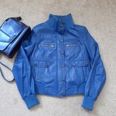 Кожаная куртка, ПОГ - 48 см
