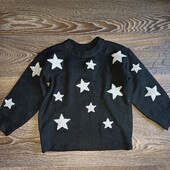 Дуже гарний светр із блискучими зірочками. 116 см.