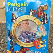 Дитяча надувна іграшка для купання Острів Пінгвініа (економить до 30 літрів води!!!)