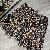 Грайлива кошача сукня принт леопард рюші