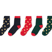 ⚙Лот 1 пара ⚙Чудові бавовняні шкарпетки Tchibo (Німеччина), р:39-42,зелені