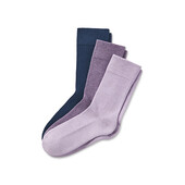 ☘Лот 3 пари ☘ М'які теплі носочки з махровою стопою Tchibo (Німеччина), розміри: 36/40 комплект