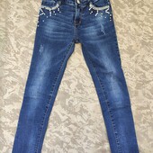 Стрейчеві джинси S&D в відмінному стані! Розмір 128-134, 8-9 років