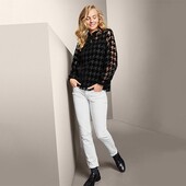 Білі стрейч джинси Slim Fit, щільна тканина від Tchibo (Німеччина) розмір 38 евро=44