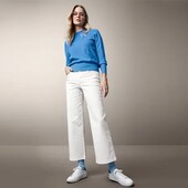 Модні джинси - кюлоти з високоякісної органічної бавовни Tchibo (німеччина) розмір 36 евро=42-44