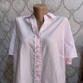 Рубашка женская нежно розового цвета