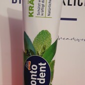 Dontodent Krauter Зубна паста на основі цілющих трав, 125 мл опис
