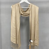 ♕ Жіночий модний шарф від OVS, розмір 70*190см,нюанс