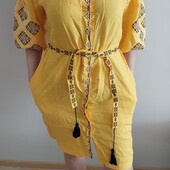 Плаття вишиванка льон М-Л
