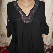 Шикарная женская блузка Италия!цвет черный