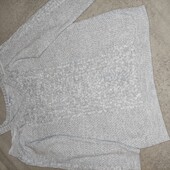 Pepco uk18 сірий светр з оголеними плечима