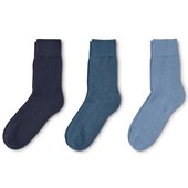 ☘Лот 1 шт☘ М'які зимові теплі носочки з махровою стопою Tchibo (Німеччина), розміри: 36-40, блакитні
