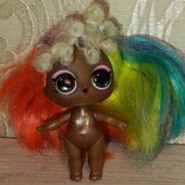 Шикарна рідкісна лялька з серії "hair hair hair" – лол стильні зачіски