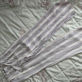 New look, uk10 віскозні штанці 3 смужку