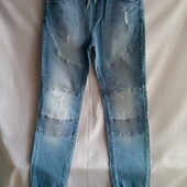 Jogger Jean стрейч джинсові джогери ріст. 164 см 13-14 рок.
