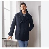 Стильне демісезонне укорочене пальто із вмістом вовни від tchibo(німецька) розмір С евро