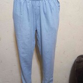 Легкі голубі джинси 38 розміру,в талії 76-100 см.