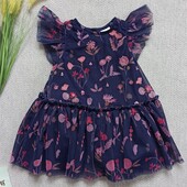 Дитяча красива літня сукня 3-6 міс плаття нарядна для дівчинки
