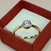 Нежное и очень красивое кольцо с алпанитом.Размер 17,5.Позолота 585 пробы 18К.