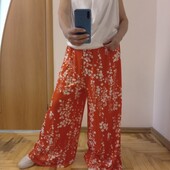 Трикотажные цветные, тонкие штаны, размер 18-22