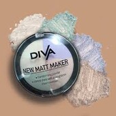 Diva New Matt Maker Пудра запеченая цветная