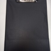 Папка-планшет с клипом, А4, PVC, чёрна 4-258-6, 4Office
