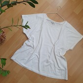 Футболка біла, базова ПОГ 63 см❤️від 2-х лотів тканинна масочка для обличчя у подарунок