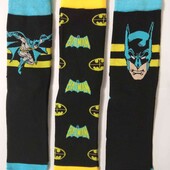 3 пари! Набір! Шкарпетки Batman Англія розмір: 39/42 бавовняні