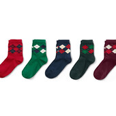 ☘Лот 1 пара☘ Якісні шкарпетки з органічної бавовни, Tchibo (Німеччина), розмір: 23/26 червоні