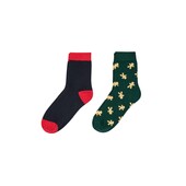 ⚙ Лот 2 пари ⚙Чудовий комплект шкарпеток Tchibo (Німеччина), розмір: 39/42, комплект, як на фото