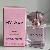 Giorgio armani My way nectar.Мініатюра парфумів, об'єм: 7 мл оригінал