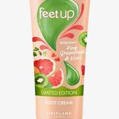 Освіжаючий крем для ніг з рожевим грейпфрутом і ківі Feet Up 44351