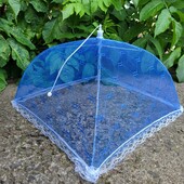 Складной зонтик сетка антимоскитный для защиты пищи от насекомых
