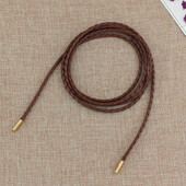 Пояс косичка, шнурок,мотузка, пасок колір коричневий