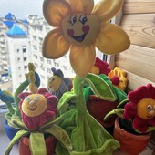 Музичні вазони іграшки квіти 50грн/шт