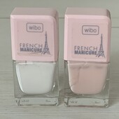 2 в лоті)Лак для нігтів "Френч" Wibo French Manicure