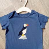 Стоп! Фірменна зручна красива стильна натуральна футболка від mini Boden