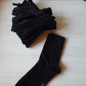 5 пар Чоловічі довгі чорні шкарпетки livergy 43-46