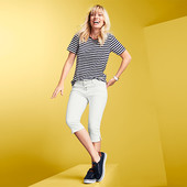 ☘ Літні жіночі джинсові капрі від Tchibo (Німеччина), розміри наші: 48-50 (42 євро)