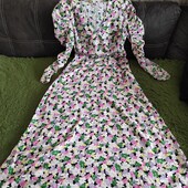 Квіткова сукня довга від H&M на С розмір