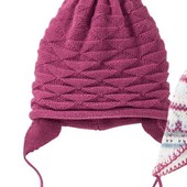 Шикарна тепла дитяча шапка на флісі Lupilu (Німеччина) розмір 62-68
