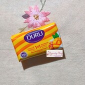 Крем-мыло твердое Duru 1+1 Сочный персик и знойное манго 80 г